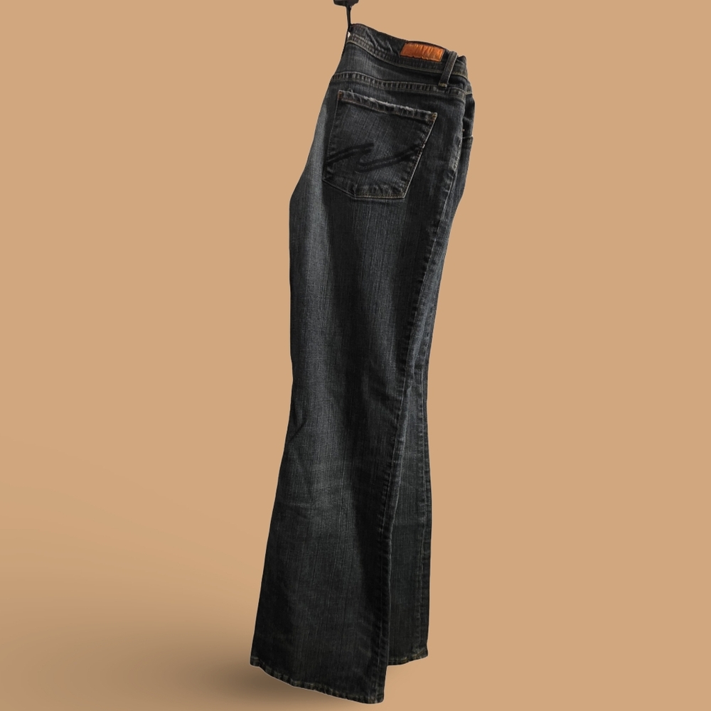 EUC Collins Jeanswear Designer Y2K Flare Jeans for Women SIZE 14 X 33 L